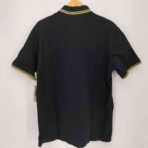 フレッドペリー FRED PERRY イングランド製 月桂樹ロゴ 金刺繍 S/S 鹿の子ポロシャツ メンズ 46