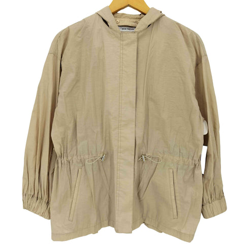 ナチュラルビューティーベーシック NATURAL BEAUTY BASIC ボリュームスリーブ マウンテンパーカー レディース JPN:S