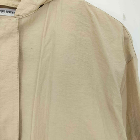ナチュラルビューティーベーシック NATURAL BEAUTY BASIC ボリュームスリーブ マウンテンパーカー レディース JPN:S