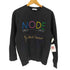 イヴサンローラン Yves Saint Laurent 90S MODE プリント クルーネック スウェット メンズ import:M