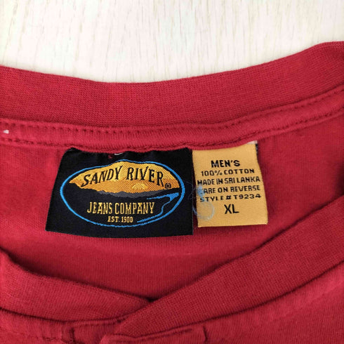 sandy river ヘンリーネックカットソー メンズ JPN:XL