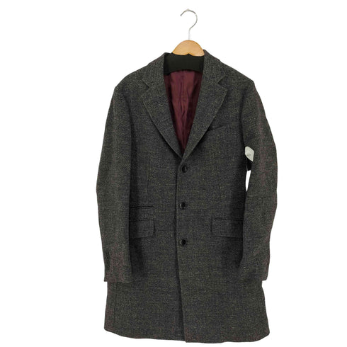 エポカウォモ Epoca uomo ウールリネン チェスターコート メンズ EUR:48