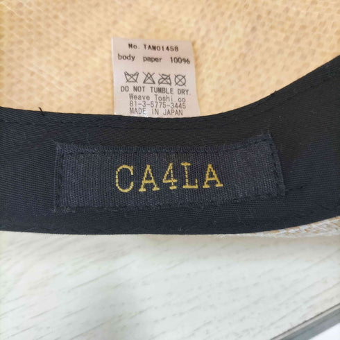 カシラ CA4LA 中折れペーパーハット レディース