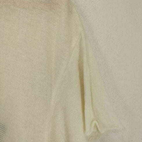ジエルダーステイツマン THE ELDER STATESMAN ウールシルクニットTシャツ メンズ XS