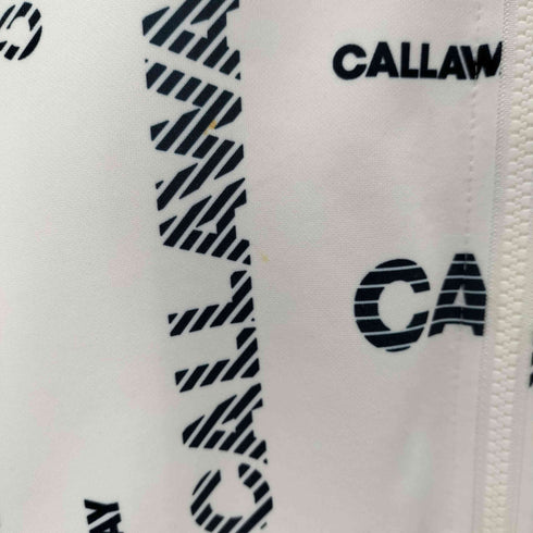 キャロウェイ Callaway プリントダンボールニットフルジップスウェット メンズ JPN:M