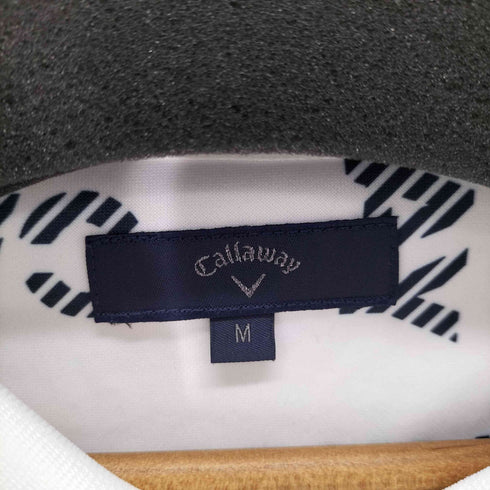 キャロウェイ Callaway プリントダンボールニットフルジップスウェット メンズ JPN:M