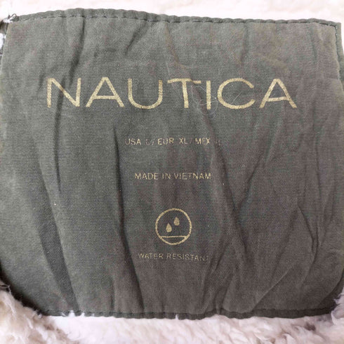 ノーティカ NAUTICA ボア ファー フード 比翼 ジップアップ コート レディース import:L