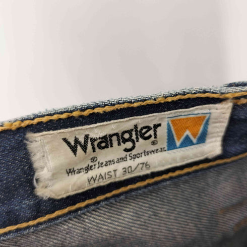 ラングラー Wrangler 70S フロントポケット ベルボトムデニムパンツ SCOVILLジップ メンズ 30/76