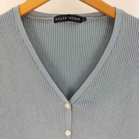 ラルフローレン RALPH LAUREN ポニー無し ケーブルニット カーディガン レディース import:L