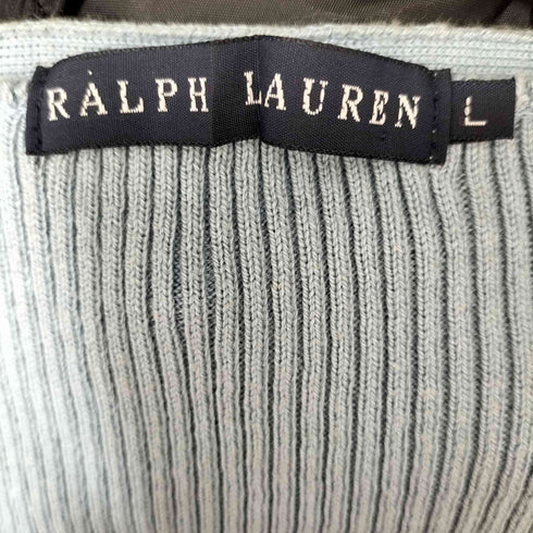 ラルフローレン RALPH LAUREN ポニー無し ケーブルニット カーディガン レディース import:L