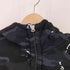 TAVERNITI SO JEANS チョコチップカモ ダブルジップフーディ UNIVERSAL ZIPPER Y2K メンズ import:M