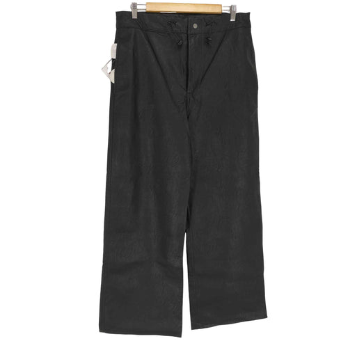 DIEMONDE レザーワイドパンツ import メンズ m