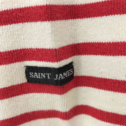 セントジェームスアトリエ SAINT JAMES LATELIER フランス製 コットン ボーダーバスクシャツ メンズ USA 42