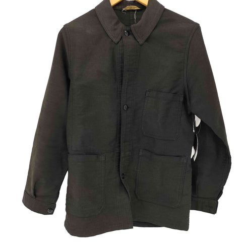 ルラブルール LABOUREUR ブラックモールスキン カバーオールジャケット フレンチワーク メンズ