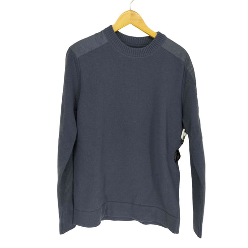 シーピーカンパニー C.P.COMPANY 12th Anniversary Wappen Crew Neck Knit メンズ 50