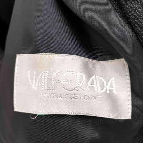 VALFERADA ストライプオーバーサイズチェスターコート メンズ
