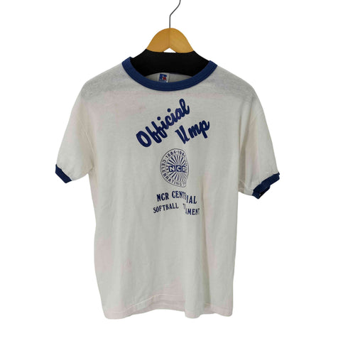 ラッセルアスレチック RUSSELL ATHLETIC 両面プリントリンガーTシャツ メンズ import:L
