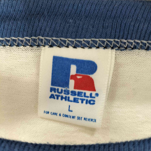 ラッセルアスレチック RUSSELL ATHLETIC 両面プリントリンガーTシャツ メンズ import:L