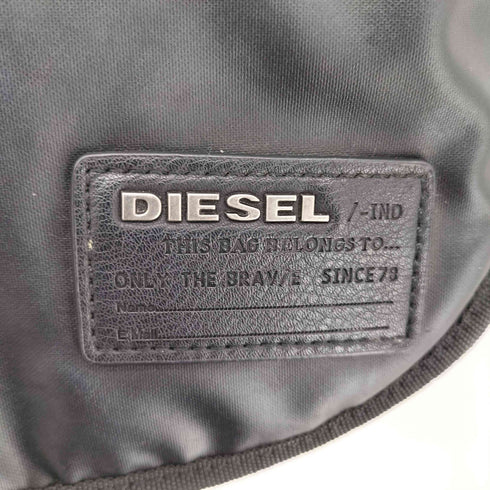 ディーゼル DIESEL ロゴプレート ショルダーバッグ メンズ
