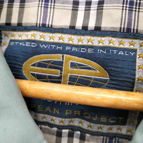 MADE IN ITALY 裏地チェックスイングトップ メンズ JPN:XL
