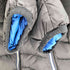 ディーゼル DIESEL 袖ロゴ ジップアップ ダウン ジャケット メンズ import:XXL