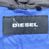 ディーゼル DIESEL 袖ロゴ ジップアップ ダウン ジャケット メンズ import:XXL