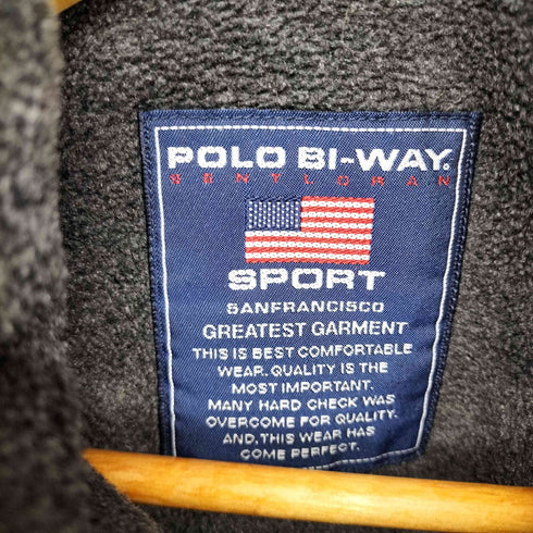 ポロスポーツラルフローレン POLO SPORT RALPH LAUREN POLO BI-WAY SPORT 裏地フリーススタンドカラージャケット メンズ JPN:M