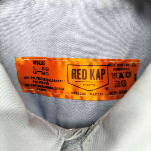 レッドキャップ RED KAP ワークシャツ メンズ JPN:L