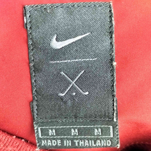 ナイキ NIKE 00s STORM-FIT 裏地シーム スウォッシュ刺繍 前ポケ エステルプルオーバー メンズ import:M
