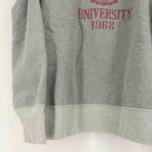 デラックス DELUXE 60s HEAVY SWEATER SPECIAL ORDER NORTH GEORGIA プリントラグランクルースウェット メンズ JPN:L