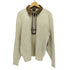 ディーゼル DIESEL HALF ZIP K-ELPASO SWEATER WITH DENIM POLO NECK メンズ import:L