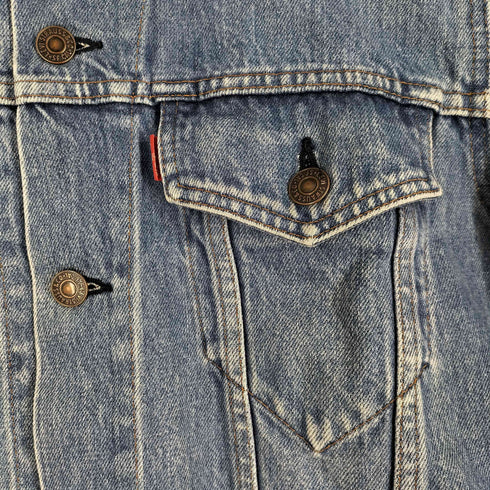 リーバイス Levis 1987年1月製 日本製 ボタン裏J28 70505-0217 4th型 デニムトラッカージャケット メンズ 40