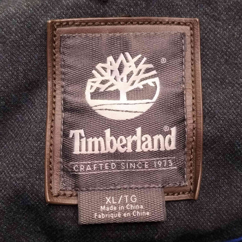 ティンバーランド Timberland ジップアップ フーデッド ダウン ジャケット メンズ import:XL