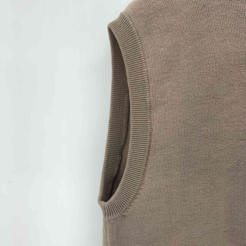 ユニバーサルプロダクツ UNIVERSAL PRODUCTS PIQUE KNIT VEST メンズ