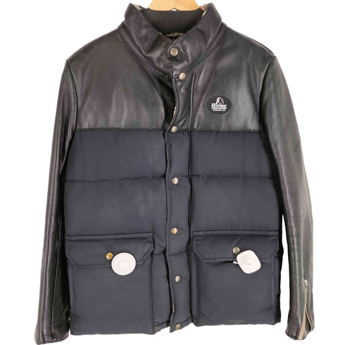 ヒステリックグラマー HYSTERIC GLAMOUR プリマロフトダウン レザースリーブJK メンズ JPN:M
