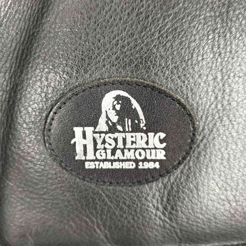 ヒステリックグラマー HYSTERIC GLAMOUR プリマロフトダウン レザースリーブJK メンズ JPN:M