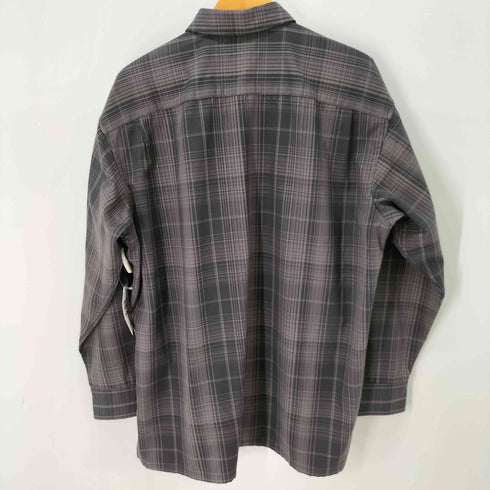 ユニクロユー UNIQLO U フランネルオーバーサイズチェックシャツ メンズ JPN:L