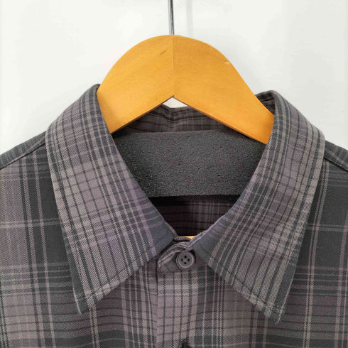 ユニクロユー UNIQLO U フランネルオーバーサイズチェックシャツ メンズ JPN:L
