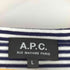 アーペーセー A.P.C. コットン ボーダー ブラウス レディース import:L