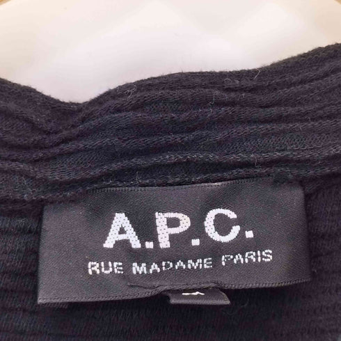 アーペーセー A.P.C. コットン マオカラー 楊柳 ノースリーブワンピース レディース import:M