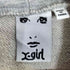 エックスガール X-girl FACE EMBROIDERY SWEAT HOODIE フェイス エンブロイダリー スウェット フーディー プルオーバーパーカー レディース import:M