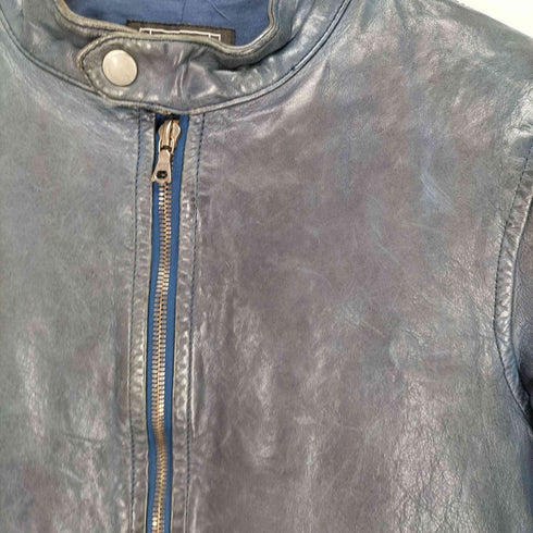 ブルーワーク BLUE WORK ラムレザーシングルライダースジャケット レディース JPN:S