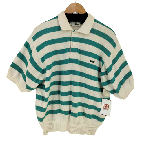 シュミーズラコステ CHEMISE LACOSTE ワニワッペンボーダー コットン ニットポロ メンズ 4