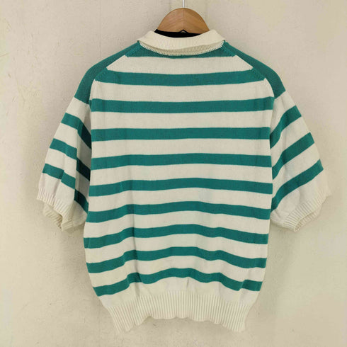 シュミーズラコステ CHEMISE LACOSTE ワニワッペンボーダー コットン ニットポロ メンズ 4