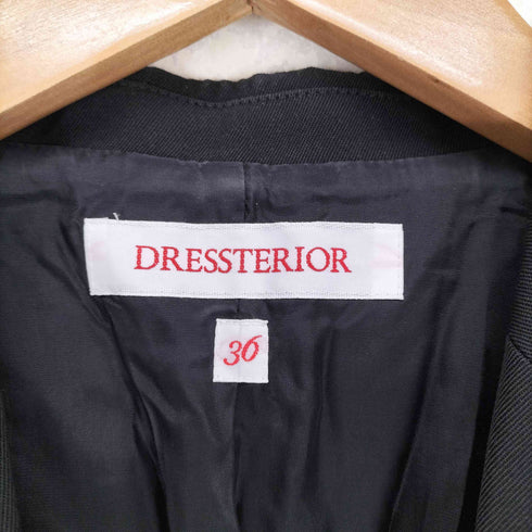 ドレステリア DRESSTERIOR ロングテーラードジャケット レディース JPN:36