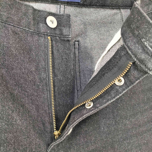SHIKITARI サイドスナップ フレア デニムパンツ メンズ JPN:M