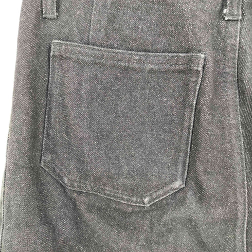 SHIKITARI サイドスナップ フレア デニムパンツ メンズ JPN:M