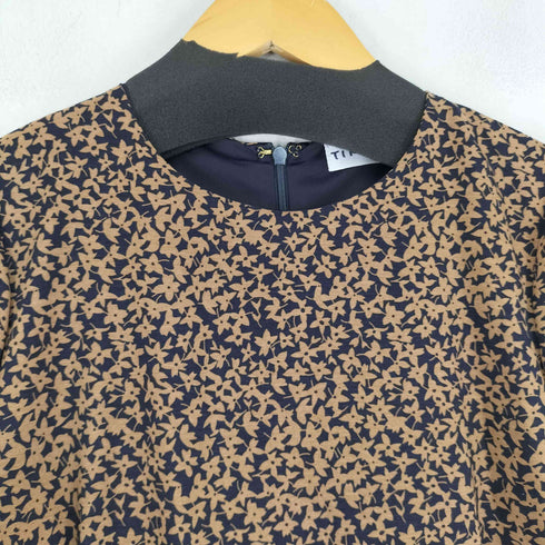 ティーナジョジュン TINA:JOJUN L/S 総柄ワンピース レディース JPN:M