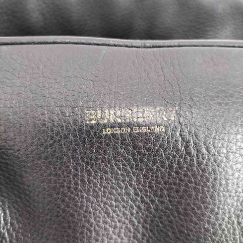バーバリー BURBERRY オールレザー ハンドバッグ レディース