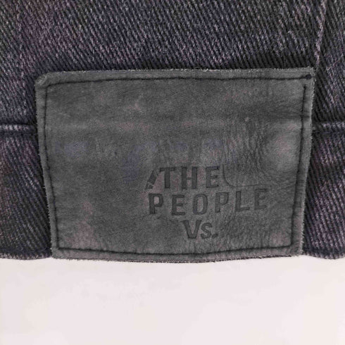 THE PEOPLE VS ダメージ加工 バトルジャケット メンズ